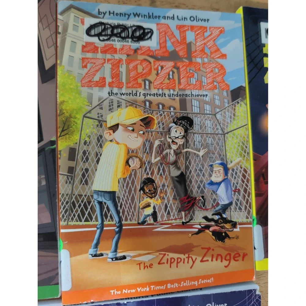 Hank Zipzer Henry Winkler Lin Oliver Books 1-10 Paperback Lot Mid Leve Missing 9